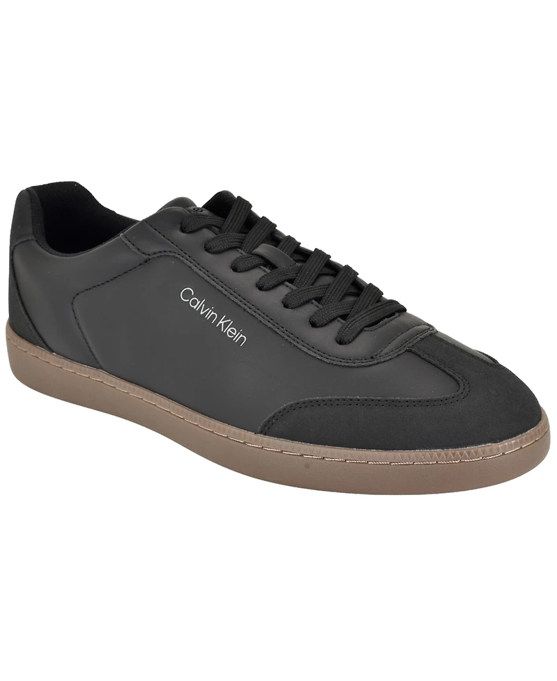 Calvin Klein Men's Haffen Low-Profile Lace-Up Fashion Sneakers
