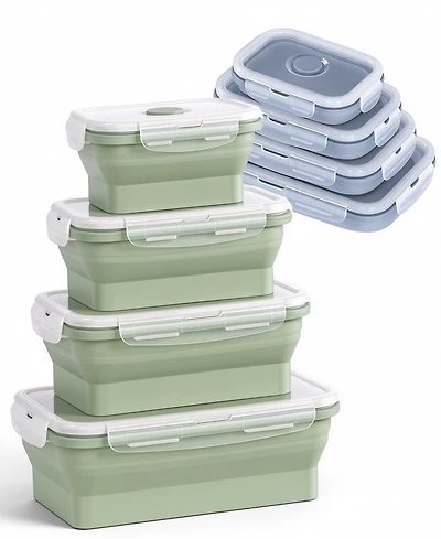 2-Tier Detachable Dish Drying Rack with Cutlery Holder