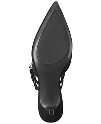 Marc Fisher Women's Abele Double Strap Stiletto Heel Pumps
