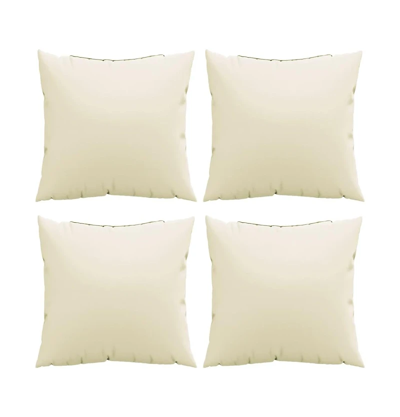 vidaXL Throw Pillows 4 pcs 23.6"x23.6" Fabric