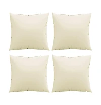 vidaXL Throw Pillows 4 pcs 23.6"x23.6" Fabric