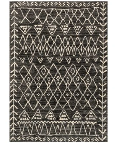 Loloi Emory Eb 09 Black Ivory Area Rugs