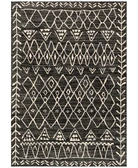 Loloi Emory Eb 09 Black Ivory Area Rugs