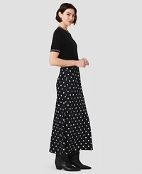 French Connection Women's Babysoft Short-Sleeve Rib Stripe Top
