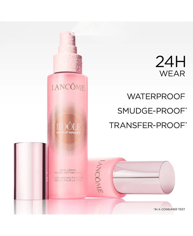 Lancome Skin Idole 24-Hour Makeup Magnet Waterproof Setting Spray, 3.4 oz.