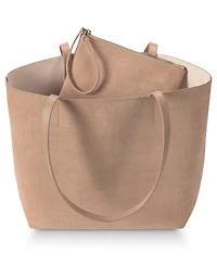 GiGi New York Hunter Nubuck Leather Extra-Large Tote Handbag