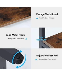 Slickblue Ladder Style 5 Shelf Bookshelf for Storage and Display Use