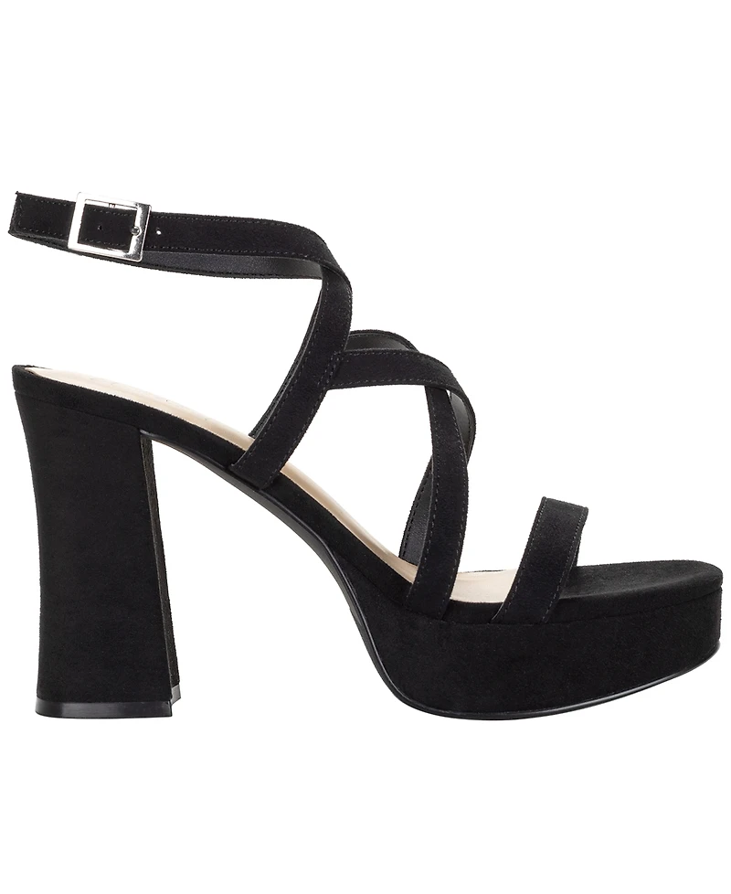 Wild Pair Women's Keely Strappy Platform Dress Sandals, Macy's Exclusive