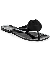 On 34th Women's Ruusu Flower Jelly Thong Sandals, Macy's Exclusive