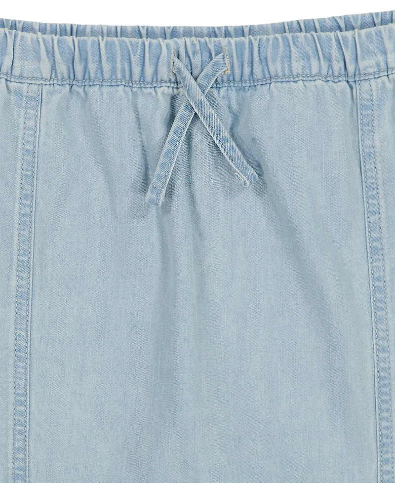 Calvin Klein Girls' 7-16 Denim Skorts