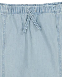 Calvin Klein Girls' 7-16 Denim Skorts
