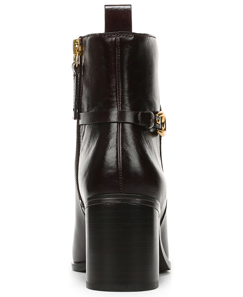 Franco Sarto Women's Valya Square Toe Zip Short Boots