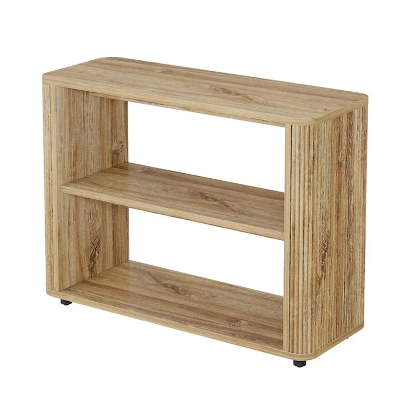 Slickblue Compact 3 Tier End Table for Bedroom Living Room and Office