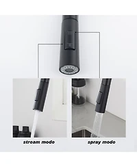 Phying Touch Sensor Kitchen Faucet with Pull Down Sprayer Smart Hands Free Water Tap High Arc Single Handle Modern Utility Sink Faucet