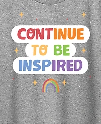 Hybrid Apparel Plus Instant Message Continue to be Inspired Graphic T-Shirt
