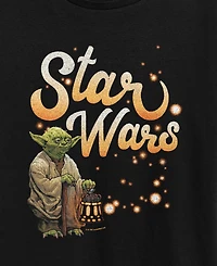 Hybrid Apparel Plus Star Wars Yoda Fireflys Graphic T-Shirt