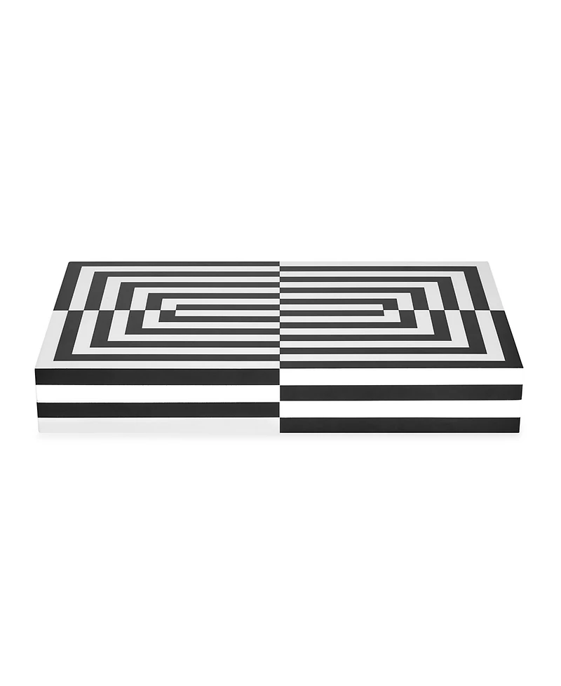 Jonathan Adler Op Art Backgammon Set
