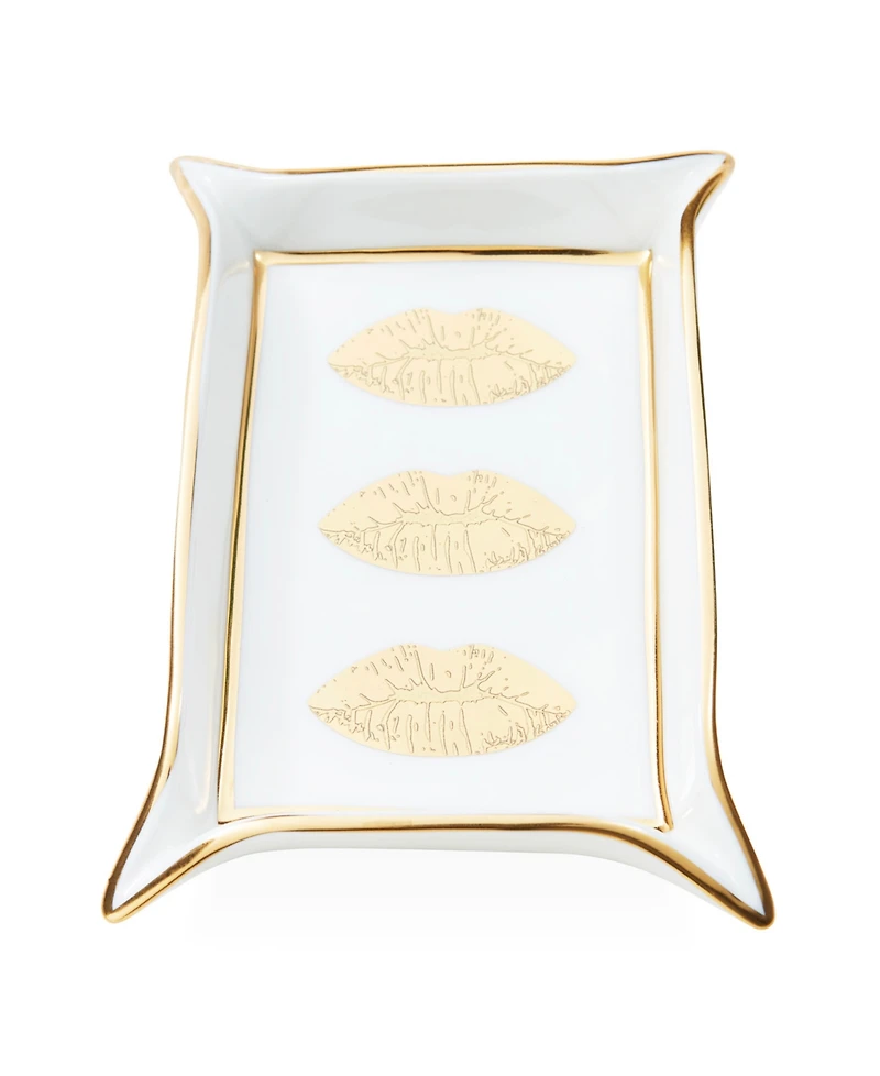 Jonathan Adler Lips 5" Valet Tray