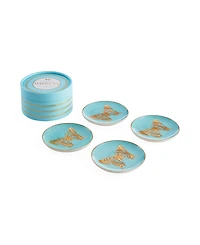 Jonathan Adler Mariposa 4-Pc. Coaster Set