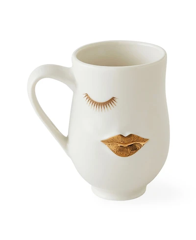 Jonathan Adler Muse Gilded Mr. & Mrs. 16 oz. Mug