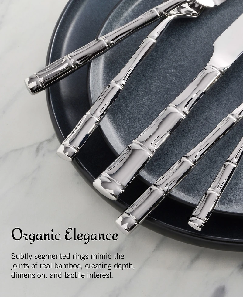Wallace Bamboo 20-Piece Flatware Set, Service For 4