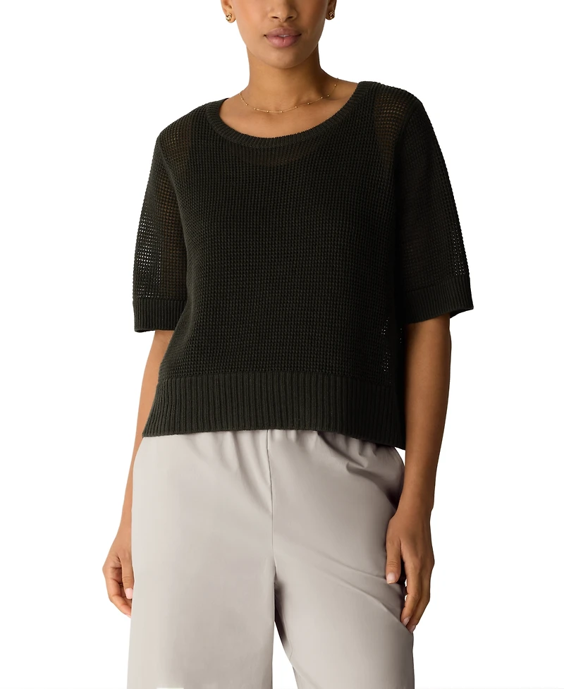 Eileen Fisher Women's Round Neck Sweater