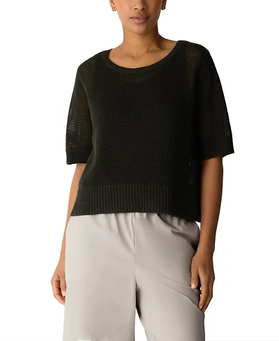 Eileen Fisher Women's Round Neck Sweater