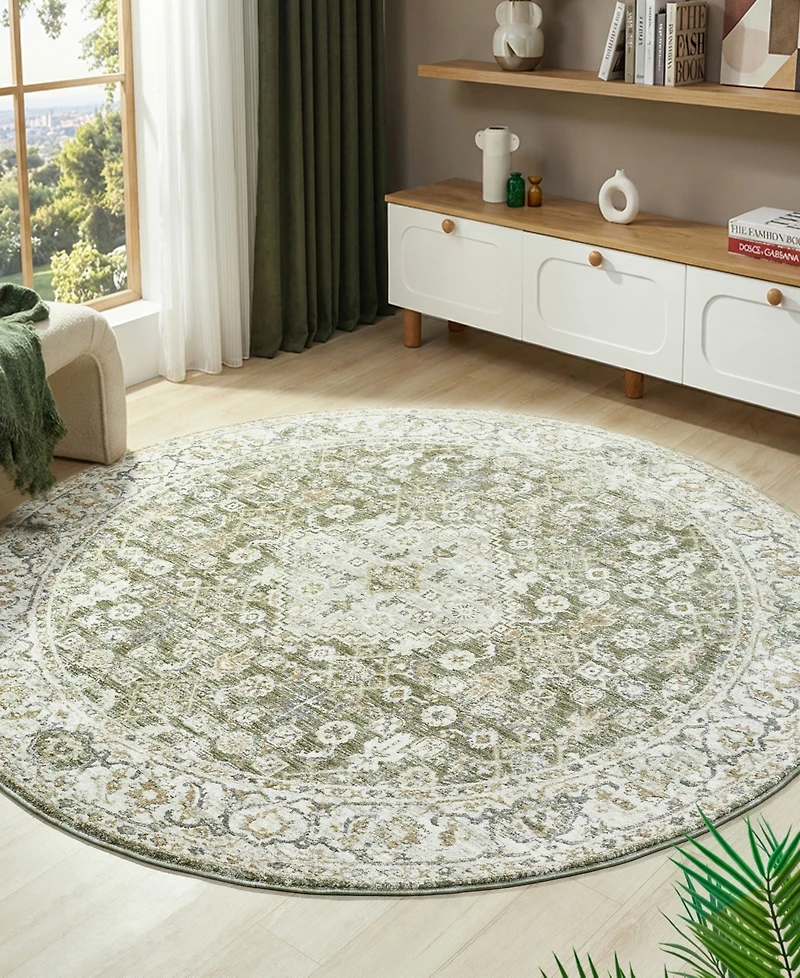 Lr Home Maria Mir-145 6'6"x6'6" Area Rug