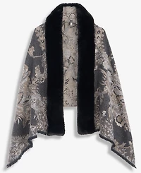 I.n.c. International Concepts Women's Brocade Floral Wrap Scarf, Macy's Exclusive