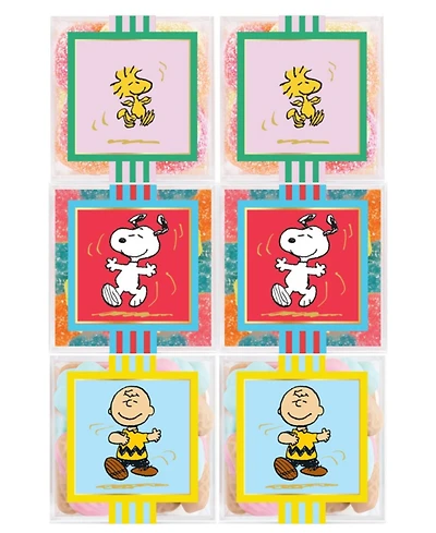 Sugarfina Peanuts and Summer Assorted Candy Cube Kit, 6-Piece