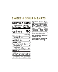 Sugarfina Woodstock Sweet and Sour Hearts Candy Cube Kit, 3-Piece