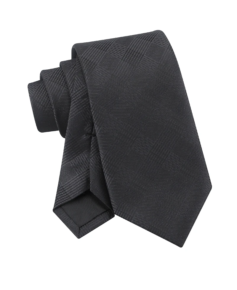 Calvin Klein Men's Lousie Grid Classic Tie