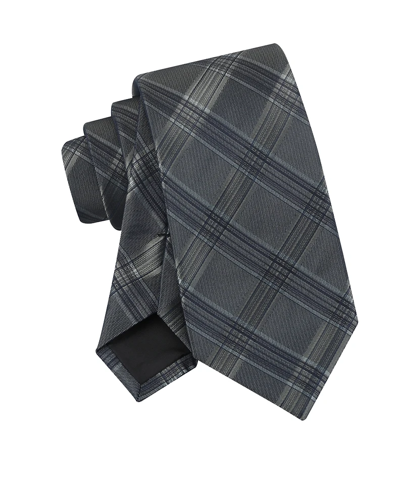 Calvin Klein Men's Ophelia Plaid Classic Tie