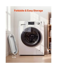 Cozito Collapsible Dog Bathtub Pet Bathing Grooming Wash Station with Drainage Hole