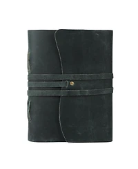 Gnuadz Leather Journal Vintage Notebook Unlined Blank Paper Travel Diary Sketchbook