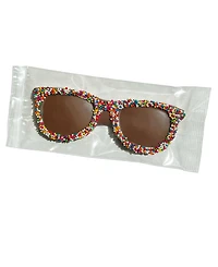 Betsy Ann Chocolates Fourth of July Milk Chocolate Sunglasses, 6 Pack