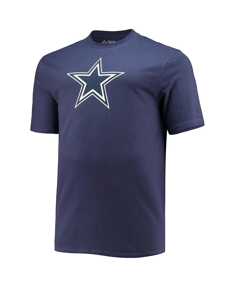 Fanatics Men's CeeDee Lamb Navy Dallas Cowboys Big Tall Player Name Number T-Shirt