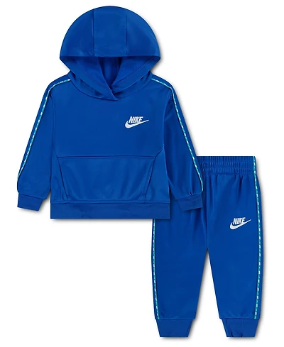 Nike Baby Boys' Neutral Lifestyle Hoodie and Pants, 2-Piece Set