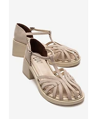 Prologue Shoes Women's Nolana Block Heel Sandal