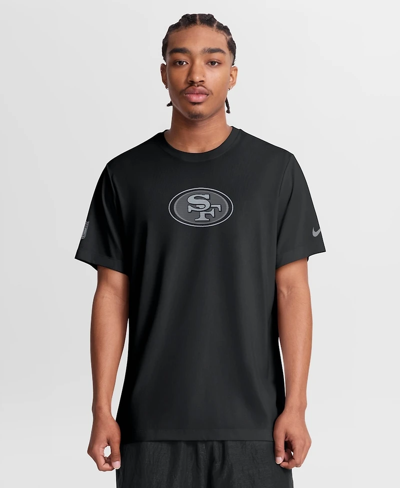 Nike Men's Black San Francisco 49ers Sideline Lead The Charge Legend Dri-fit T-Shirt