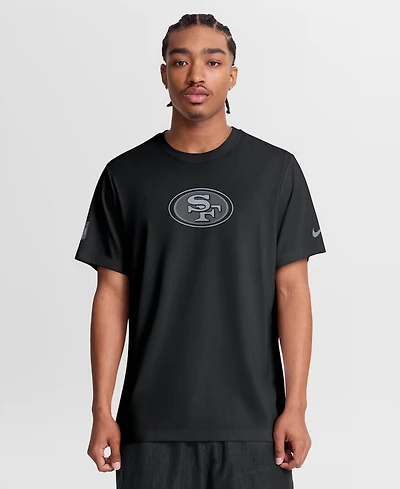 Nike Men's Black San Francisco 49ers Sideline Lead The Charge Legend Dri-fit T-Shirt