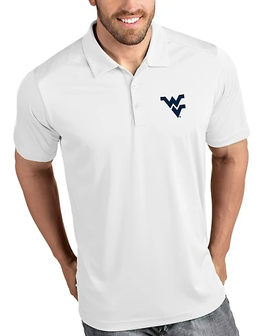 Antigua Men's West Virginia Mountaineers Tribute Polo Shirt