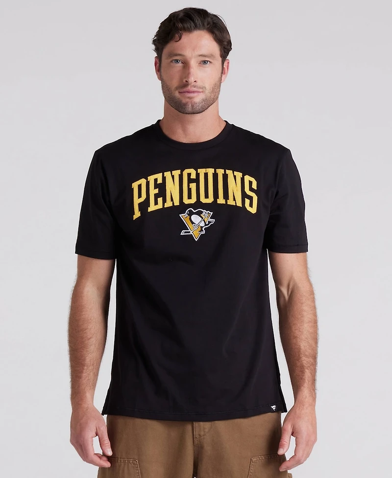 Fanatics Men's Black Pittsburgh Penguins Elevated Pima T-Shirt