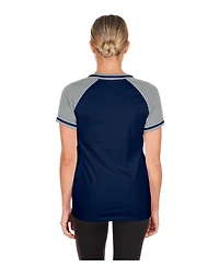 New Era Women's Navy York Yankees Gameday V-Neck T-Shirt
