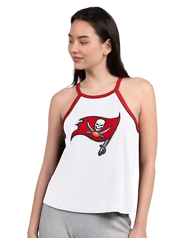 G-iii 4Her by Carl Banks Women's White Tampa Bay Buccaneers Redemption Win Slub Tank Top