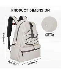 Xo Tennis Backpack, 2 Racket Storage with Shoe Compartment, Large Capacity Sports Bag for Tennis Pickleball Gear
