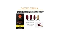 InviteHealth Performance Multivitamin 30 Day VitaPak Regimen 2 Tablets, 1 Vegetarian Capsule and 1 Vegetarian Liquid Capsule per VitaPak