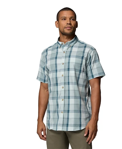Columbia Men's Rapid Rivers Short Sleeve Plaid Shirt