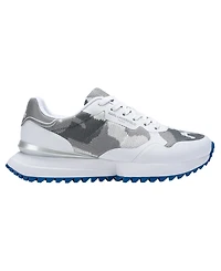 Karl Lagerfeld Men's Calixte Camo Lace-Up Runner Sneakers
