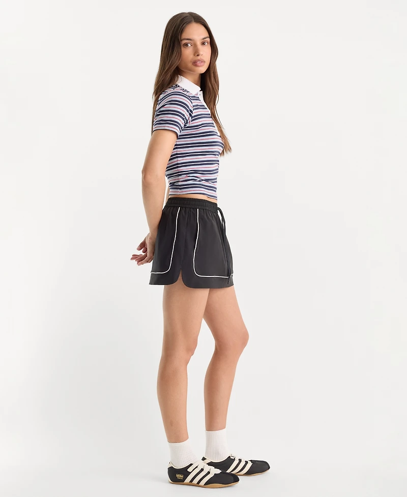 Good American Women's Pull-On Mini Skirt